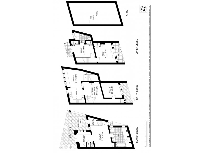 34 Prospect Street, Paddington NSW 2021 Floorplan