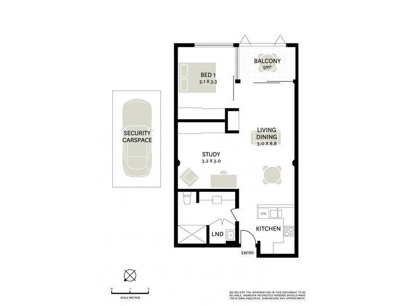 11/277 Crown Street, Surry Hills NSW 2010 Floorplan