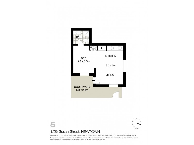1/56 Susan Street, Newtown NSW 2042 Floorplan