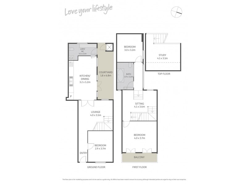 7 Goold Street, Chippendale NSW 2008 Floorplan