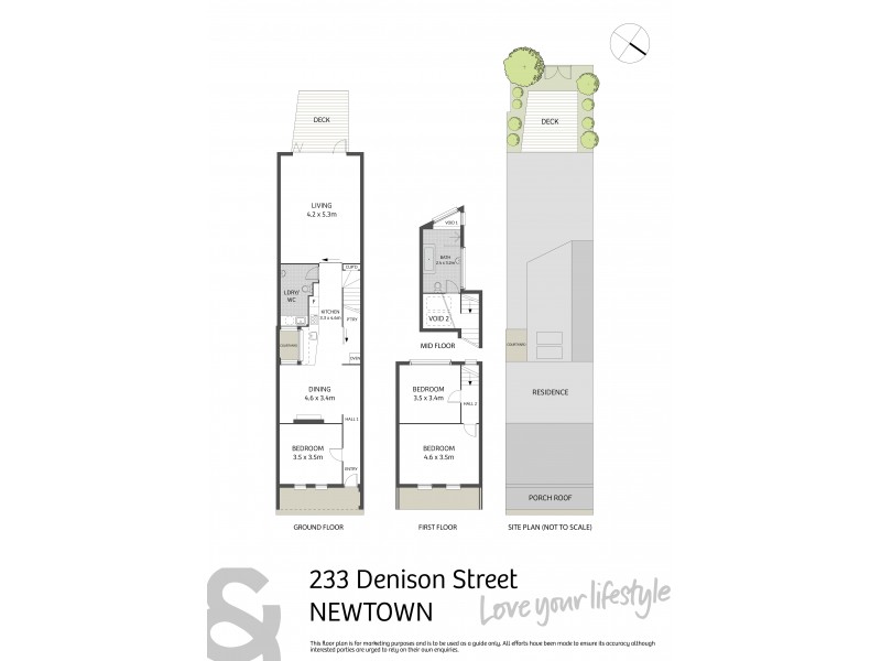 233 Denison Street, Newtown NSW 2042 Floorplan