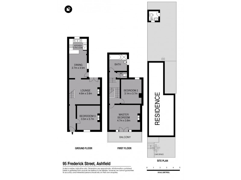 95 Frederick Street, Ashfield NSW 2131 Floorplan
