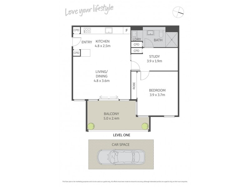 46/249 Chalmers Street, Redfern NSW 2016 Floorplan