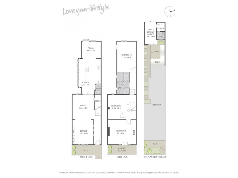 14A Binning Street, Erskineville NSW 2043 Floorplan