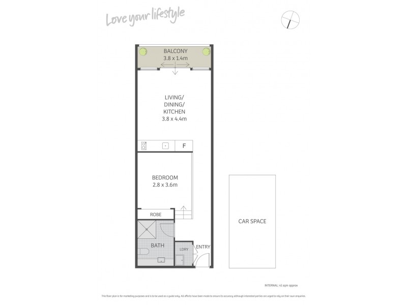 16/55 King Street, Newtown NSW 2042 Floorplan