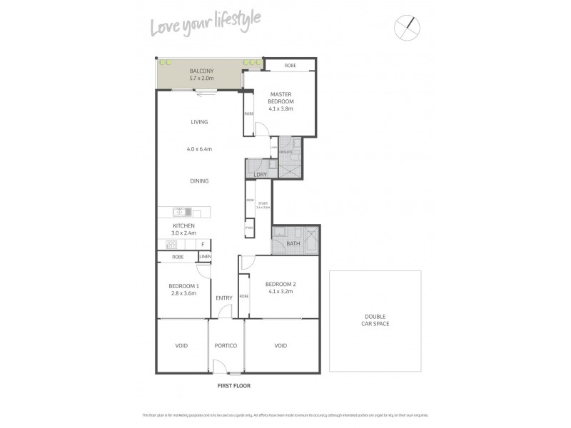 107/4 Broughton Street, Canterbury NSW 2193 Floorplan