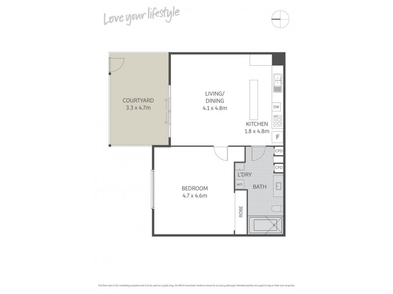 2/35-37 Renwick Street, Redfern NSW 2016 Floorplan