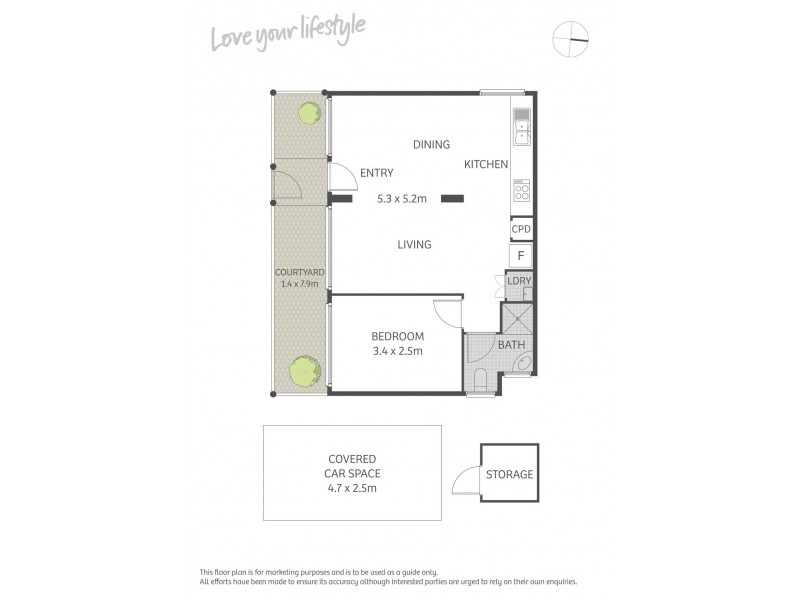 31/60 Brocks Lane, Newtown NSW 2042 Floorplan