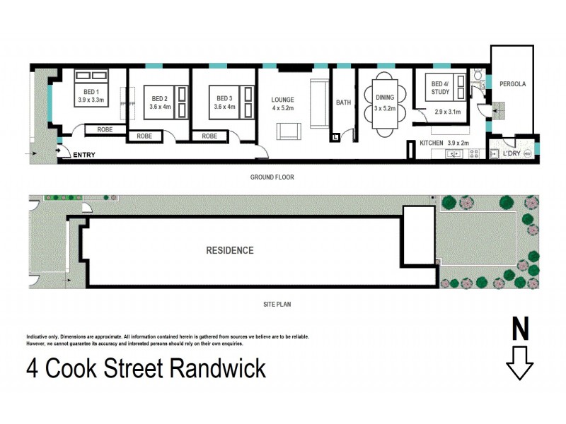 4 Cook Street, Randwick NSW 2031 Floorplan