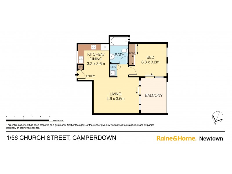 1/56-58 Church Street, Camperdown NSW 2050 Floorplan