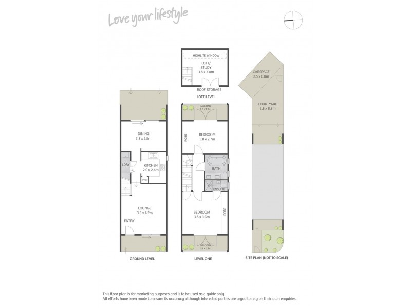 52 Rose Street, Chippendale NSW 2008 Floorplan