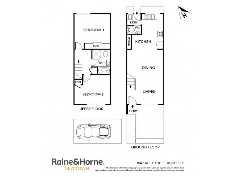8/47 Alt Street, Ashfield NSW 2131 Floorplan
