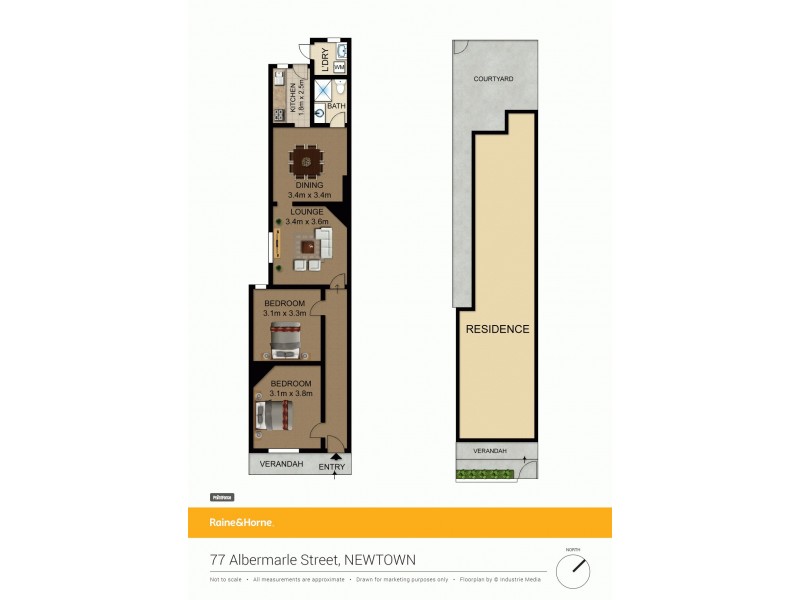 77 Albermarle Street, Newtown NSW 2042 Floorplan