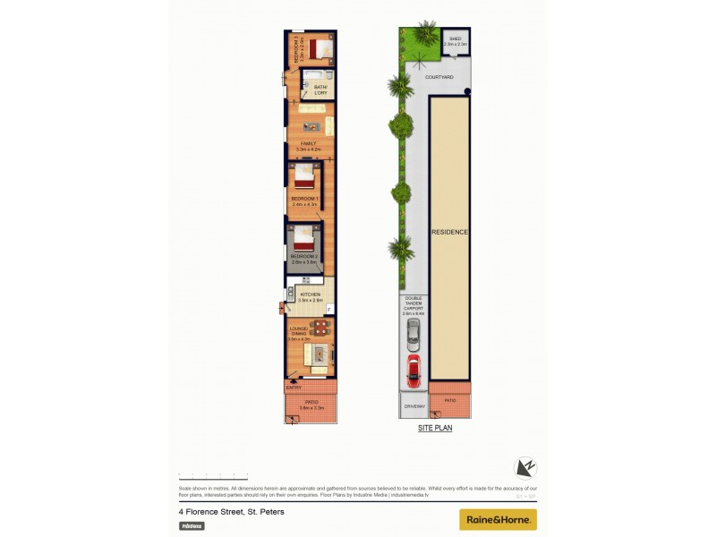 4 Florence Street, St Peters NSW 2044 Floorplan