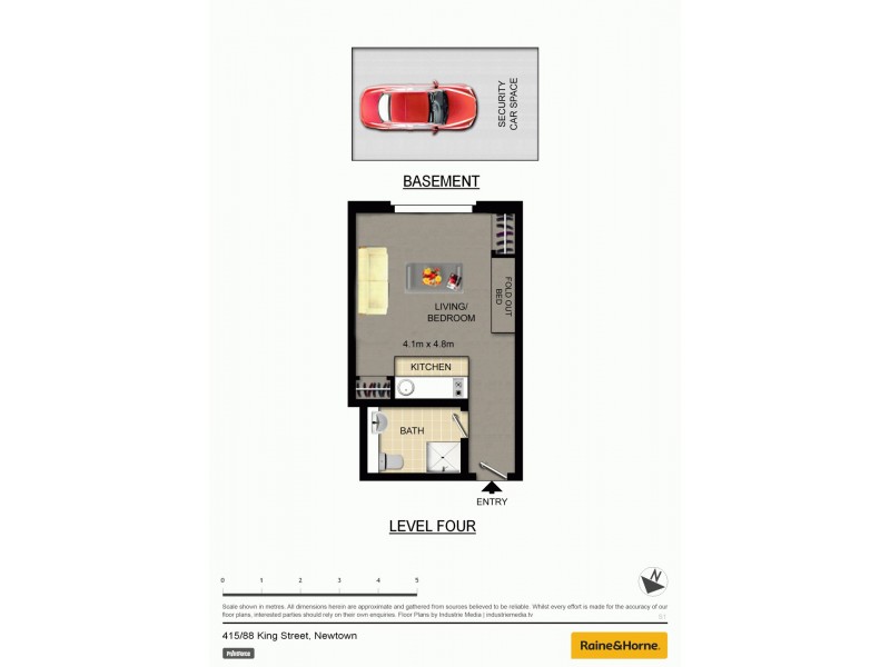415/88 King Street, Newtown NSW 2042 Floorplan