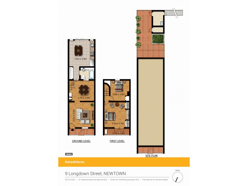 9 Longdown Street, Newtown NSW 2042 Floorplan