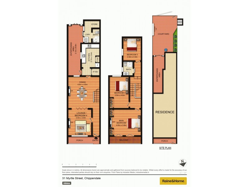 31 Myrtle Street, Chippendale NSW 2008 Floorplan