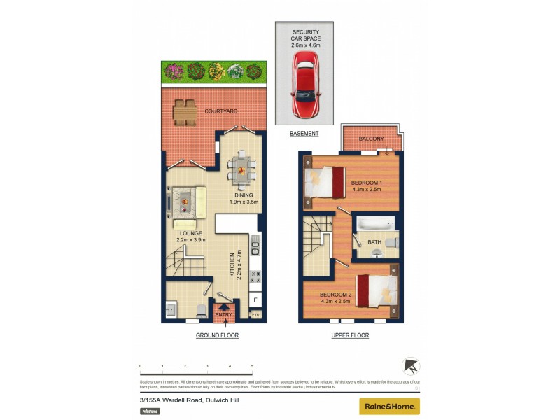 3/155A Wardell Road, Dulwich Hill NSW 2203 Floorplan