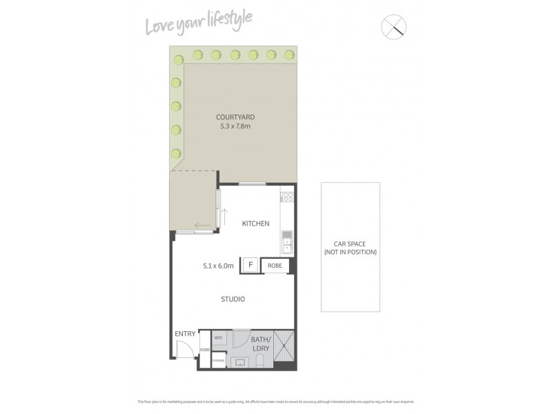 3/37 Iredale Street, Newtown NSW 2042 Floorplan