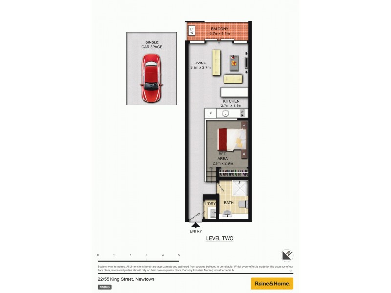 22/55 King Street, Newtown NSW 2042 Floorplan