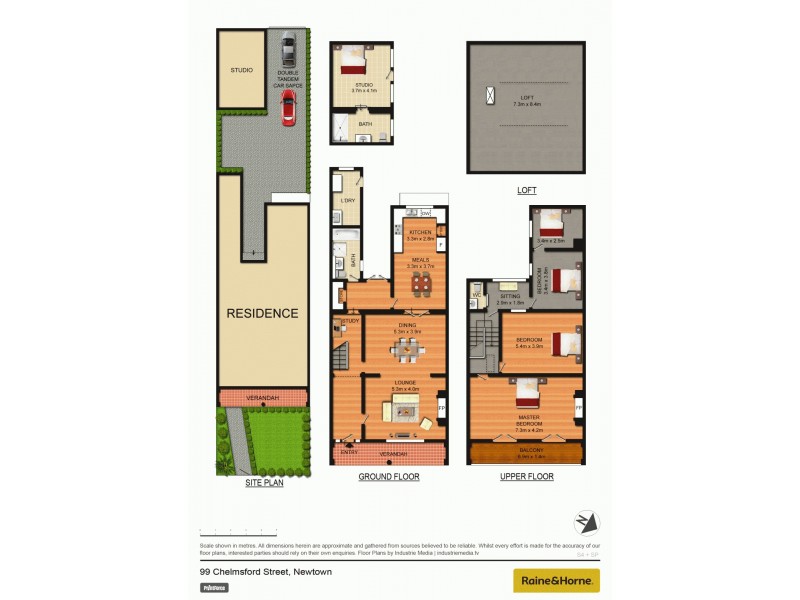99 Chelmsford Street, Newtown NSW 2042 Floorplan