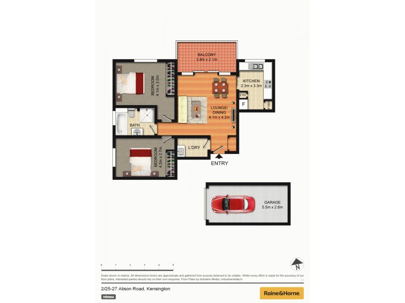 2/25-27 Alison Road, Kensington NSW 2033 Floorplan