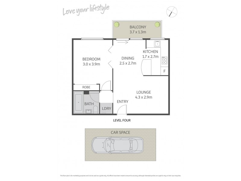 40/19-25 Queen Street, Newtown NSW 2042 Floorplan