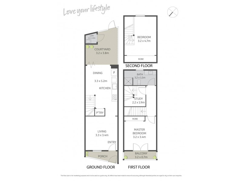 3 Boundary Street, Darlington NSW 2008 Floorplan