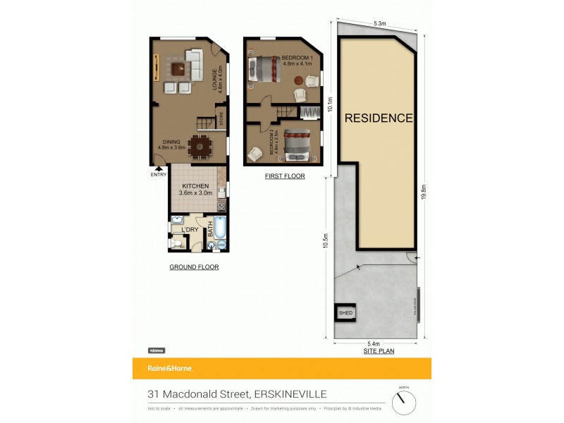 31 Macdonald Street, Erskineville NSW 2043 Floorplan
