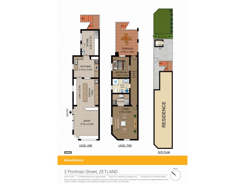 2 Portman Street, Zetland NSW 2017 Floorplan