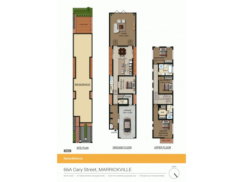 66A Cary Street, Marrickville NSW 2204 Floorplan