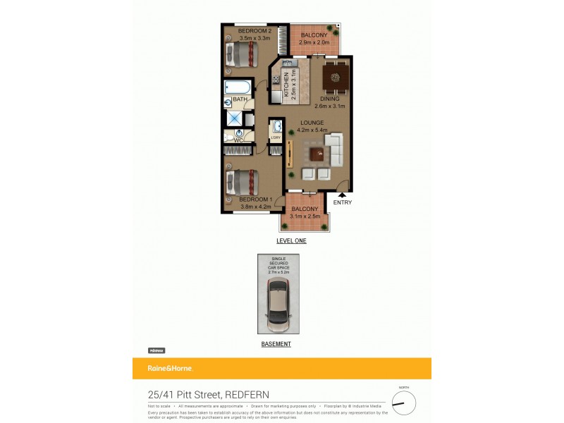 25/41 Pitt Street, Redfern NSW 2016 Floorplan