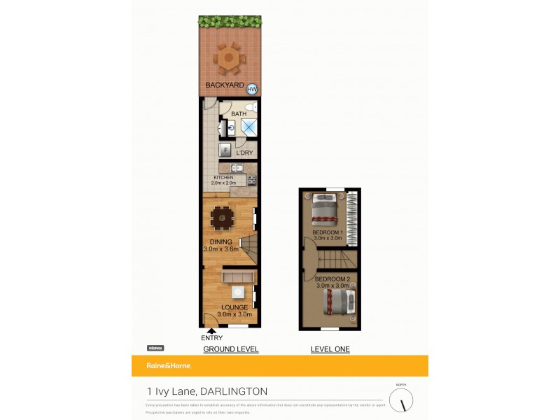 1 Ivy Lane, Darlington NSW 2008 Floorplan