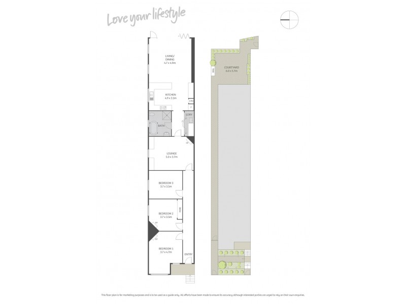 284 Enmore Road, Marrickville NSW 2204 Floorplan