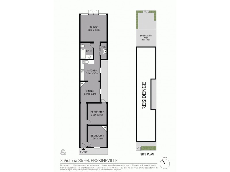 8 Victoria Street, Erskineville NSW 2043 Floorplan