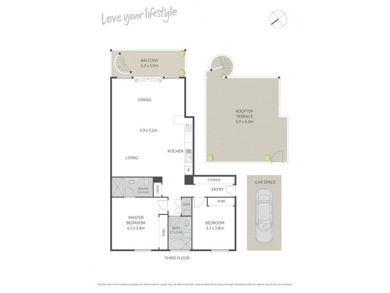 39/60-82 Princes Highway, St Peters NSW 2044 Floorplan