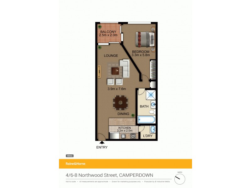4/6-8 Northwood Street, Camperdown NSW 2050 Floorplan