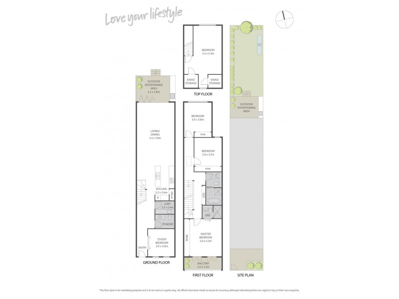 63B Frederick Street, St Peters NSW 2044 Floorplan