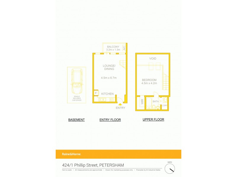 424/1 Phillip Street, Petersham NSW 2049 Floorplan
