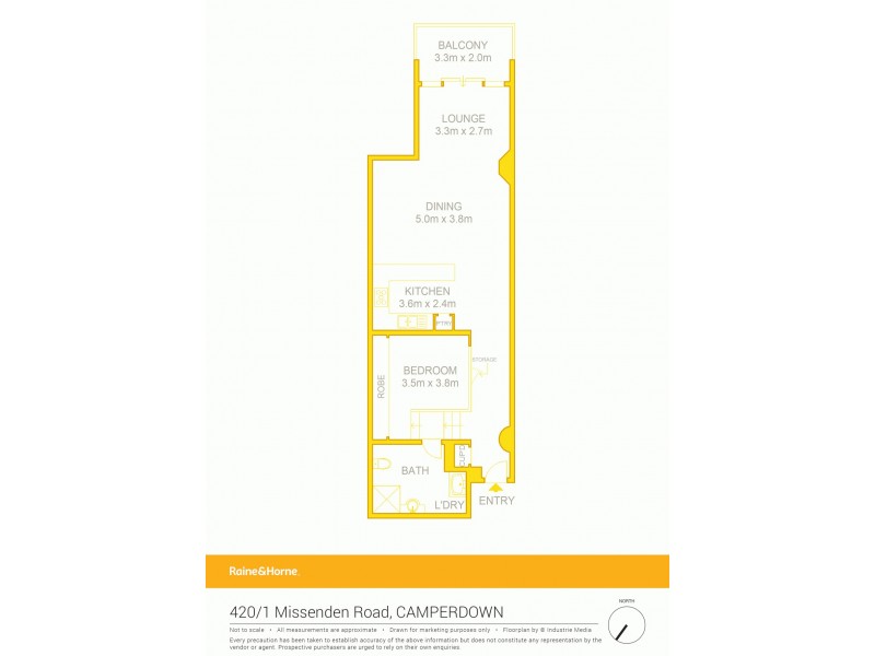 420/1 Missenden Road, Camperdown NSW 2050 Floorplan