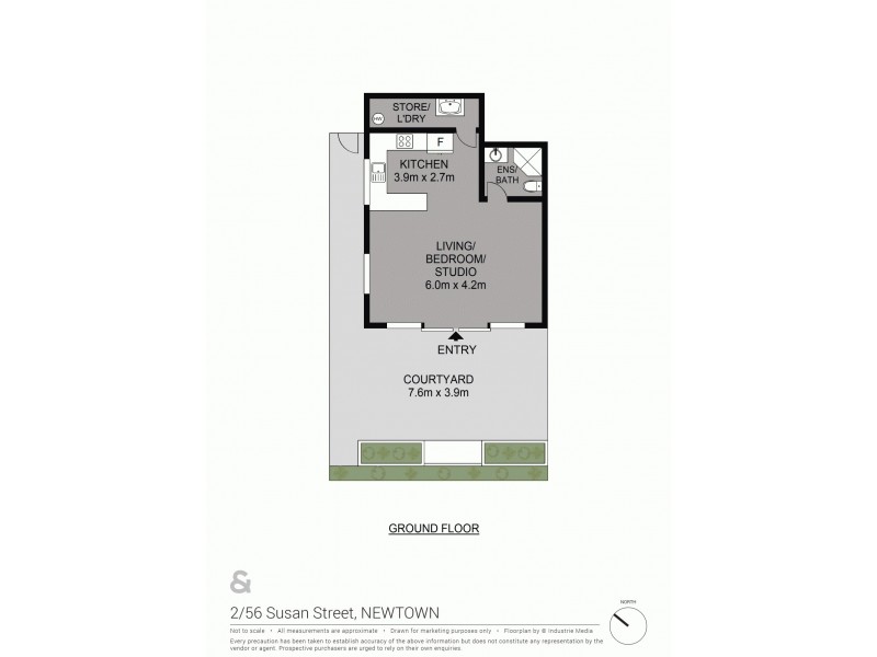 2/56 Susan Street, Newtown NSW 2042 Floorplan