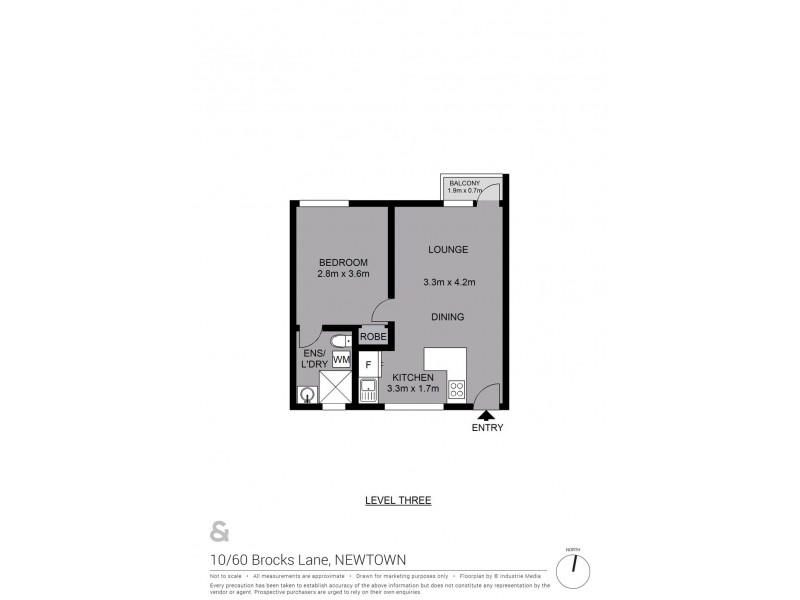10/60 Brocks Lane, Newtown NSW 2042 Floorplan
