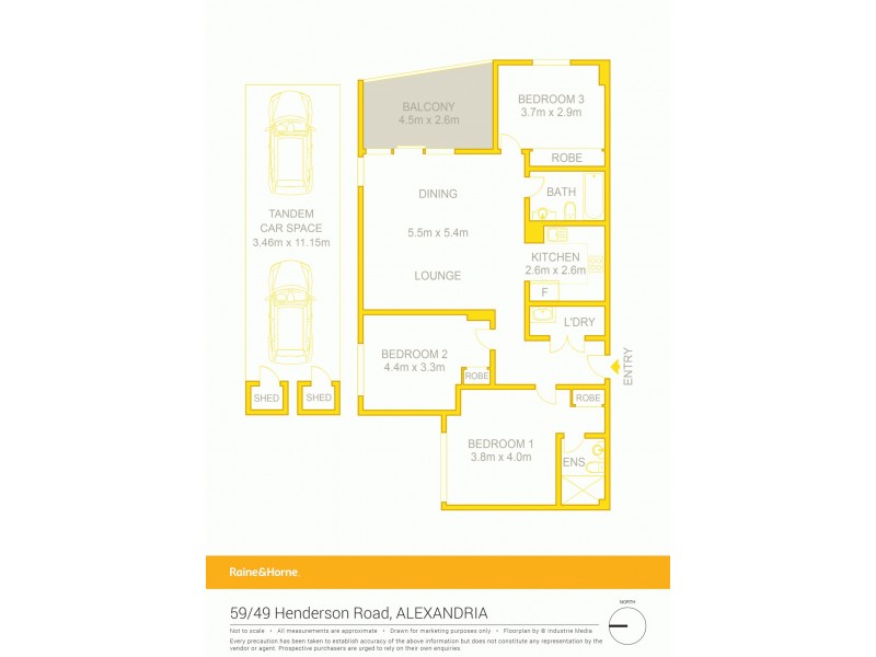 59/49 Henderson Road, Alexandria NSW 2015 Floorplan