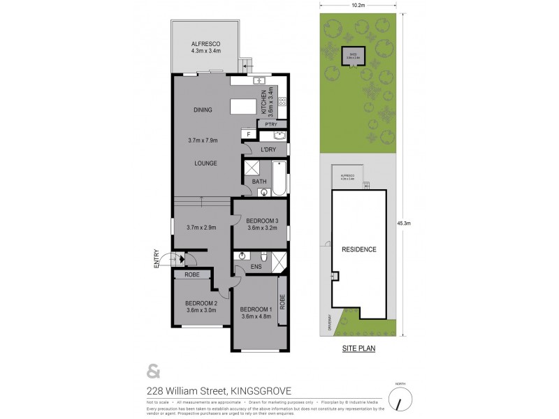 228 William Street, Kingsgrove NSW 2208 Floorplan