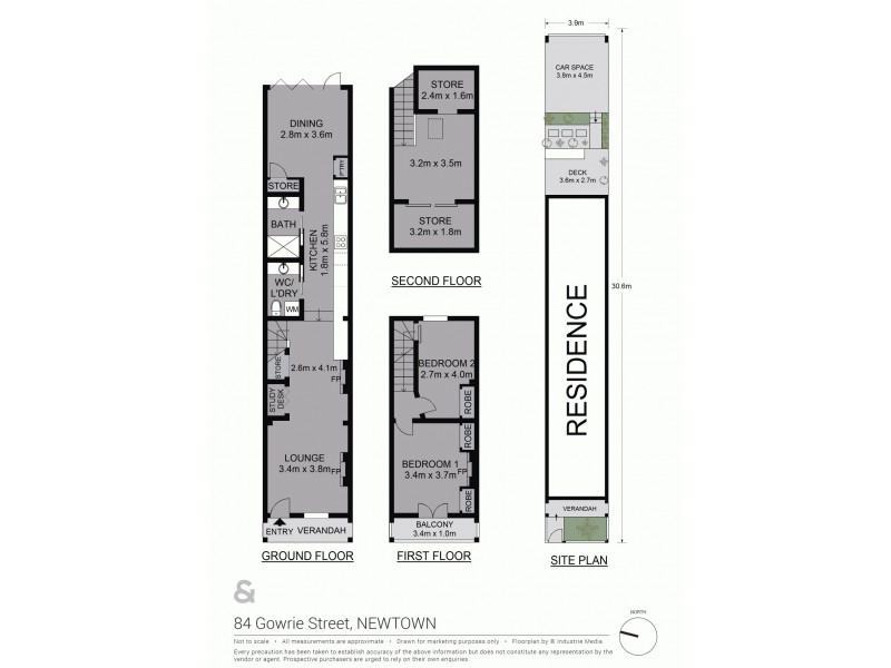 84 Gowrie Street, Newtown NSW 2042 Floorplan