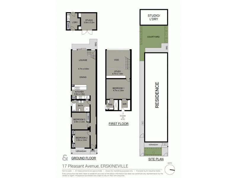 17 Pleasant Avenue, Erskineville NSW 2043 Floorplan