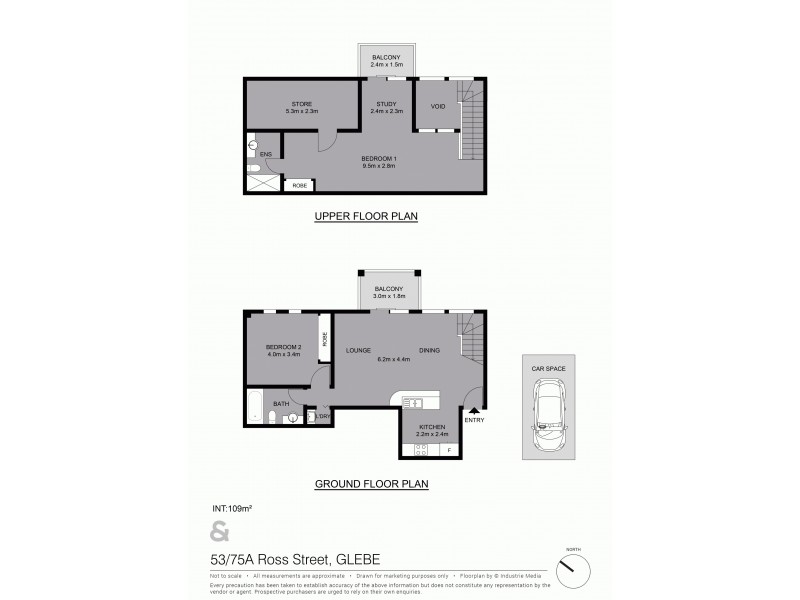 53/75A Ross Street, Glebe NSW 2037 Floorplan