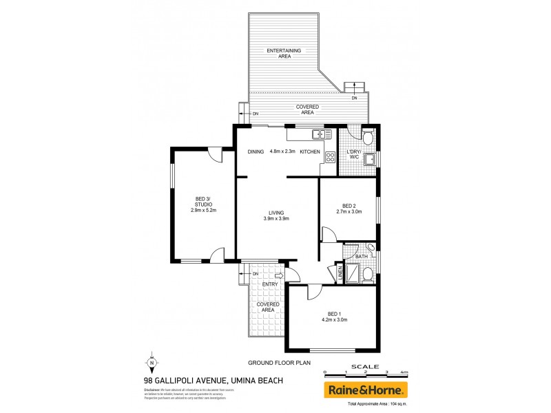 98 Gallipoli Avenue, Umina Beach NSW 2257 Floorplan