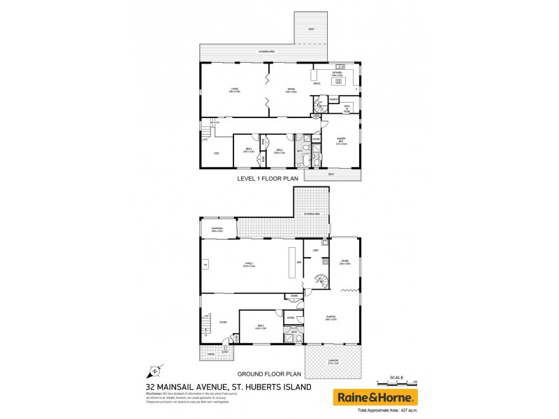 32 Mainsail Avenue, St Huberts Island NSW 2257 Floorplan