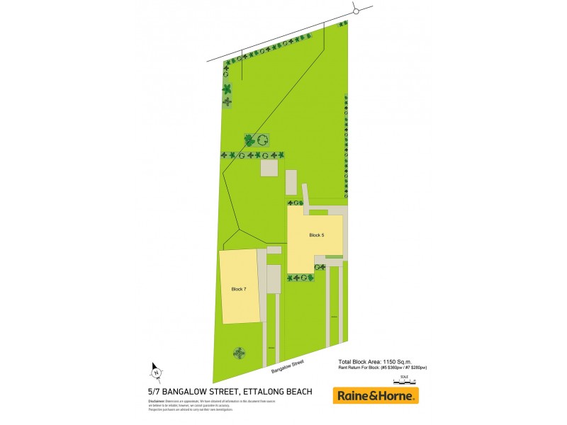 5 and 7 Bangalow Street, Ettalong Beach NSW 2257 Floorplan
